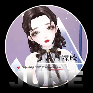 【六月june】qq炫舞手游捏脸数据女款 二维码 御姐