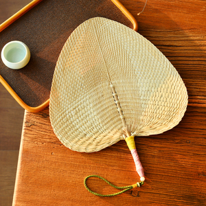 中国传统棕榈叶复古大蒲扇纯手工编织怀旧手摇扇子月子宝宝扇风赶