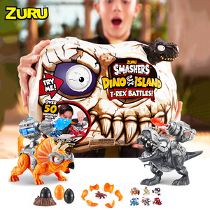 新品Zuru爆裂小子恐龙蛋争霸霸王龙盲盒男孩玩具公仔摆件礼物