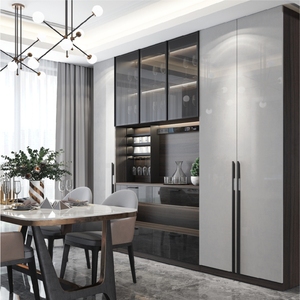 欧派衣柜全屋定制 轻奢摩登时代系列 衣柜电视柜鞋柜全屋家具