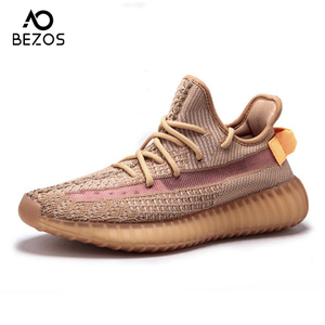 bezos兵马俑 椰子鞋350网红ins情侣鞋2020新款运动潮鞋休闲鞋冬季