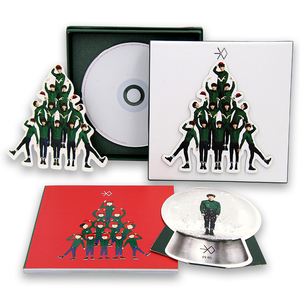 现货正版唱片 EXO-K 十二月的奇迹 专辑CD光盘+写真歌词本+2小卡