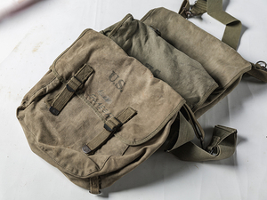 rxx 厚帆布双肩二战伞兵背包 数量稀少!jz165175.
