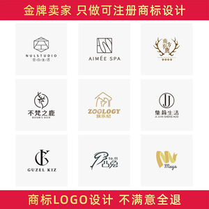 高端logo设计原创公司商标企业标志品牌字体图形设计原创可注册用