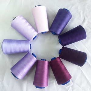 敦煌牌紫色缝纫机线402宝塔线 浅紫色针线  家用深紫罗兰手缝衣线