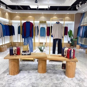 高端轻奢羊绒羊毛衫专柜九鹿王香港品牌半圆领男女同款羊绒衫