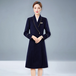 南航空姐制服呢子大衣