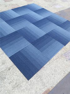 地毯办公室蓝色条纹