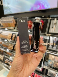 在途加拿大代购Dior迪奥魅惑唇膏 黑管漆光口红Addict525 720 740