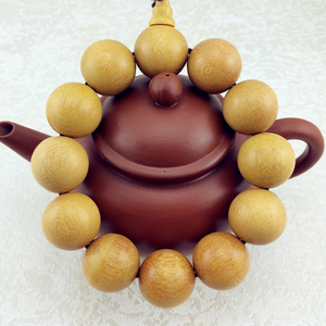 芸香木手串佛珠20mm角香茶茱萸 金药檀 马来西亚名贵硬木精工小孔