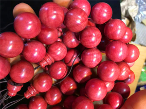 粉红象牙木手串佛珠 15mm,18mm,20mm,25mm30mm35mm祖鲁族神木