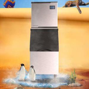广州正麦商用奶茶店酒吧制冰机智能全自动冷饮店厨房快速出冰块机