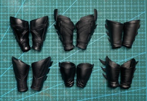 1/6 蝙蝠侠 兵人 自d黑归 翻模ht 非hottoys sideshow 护甲 护臂