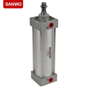 三和标准气缸sanwo小型汽缸SCDGB63-150可调行程定制拉杆式气动缸