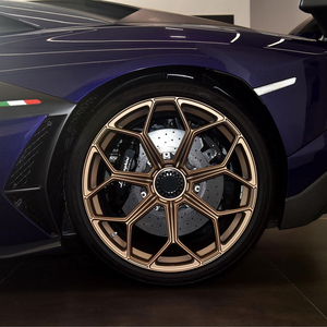 单孔锁止锻造轮毂兰博基尼大牛lp700小牛huracan svj保时捷gt3 rs