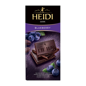 Heidi Dark Chocolate With Blueberry  赫蒂蓝莓黑巧克力制品80g