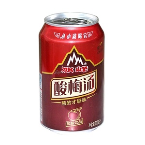 陕西特产西安冰峰酸梅汤饮料易拉罐装风味酸梅汁饮品310ml*1瓶