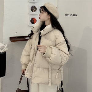 羽绒棉服少女冬装棉袄2024新款初中高中学生韩系短款加厚棉衣外套