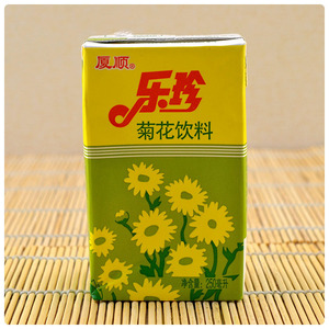 江浙沪包邮厦顺菊花茶果味饮料纸盒装248ml整箱24瓶夏日清凉饮品