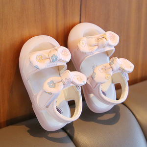 女童凉鞋夏款女宝宝凉鞋女0-3岁2婴幼儿软底两岁学步鞋6-12月一岁