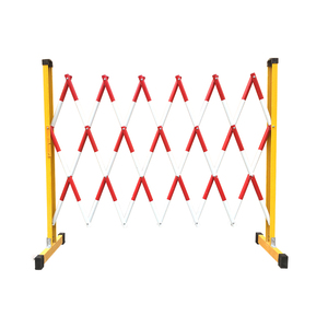 伸缩围栏不锈钢隔离护栏可移动玻璃钢安全施工护栏网警示围挡栅栏
