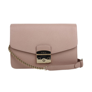 正品furla/芙拉女包真皮包盖式锁扣休闲链条斜挎包女士单肩包ss