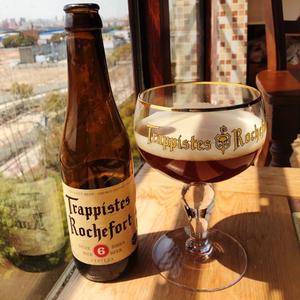 比利时罗斯福圣杯修道院啤酒杯rochefort精酿啤酒专用杯 手工酒杯