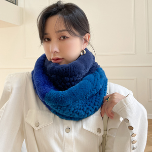 围巾脖套女冬季长款