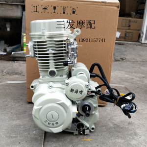江苏宗申三轮车专用动力zs200zh250水冷海啸机头乳白色发动机总成