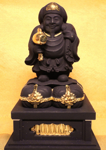 定制大黑天财神画像 相纸塑封 双面打印 佛教护法神 结缘唐密0人付款