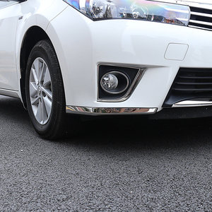 适用于丰田卡罗拉前保险杠 原厂19-20雷凌双擎前后包角镀铬装饰亮