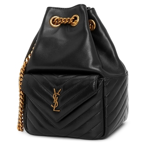saint laurent圣罗兰ysl女包迷你金标羊皮口袋链条包水桶包696776