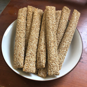 麦芽糖芝麻杆麻糖手工老式空心糖怀旧灶糖饴糖山东特产500克包邮