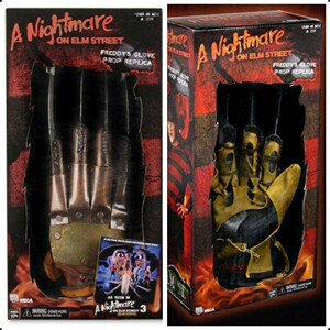 预售 neca 猛鬼街 弗莱迪 电影 真人穿戴 1984版手套/第3部版手套