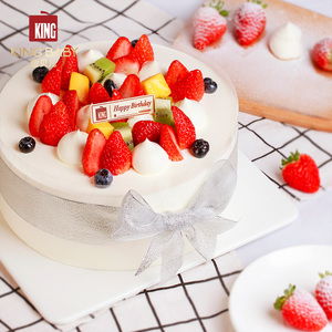 金贝儿kingbaby果缤纷20cm新鲜水果创意生日蛋糕四川广元同城配送
