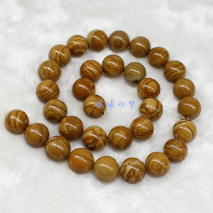 手作】猛犸手工木鱼款计数器卡子108颗佛珠念珠手串配饰隔珠0人付款