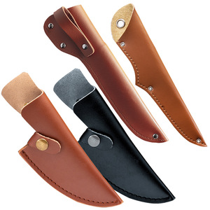 刀套 厨师刀牛皮刀套西式刀具真皮刀鞘刀套刀裤剔骨刀pu保护套子
