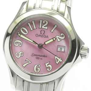 日本直邮二手正品omega欧米茄seamaster海马120石英女表2581.66