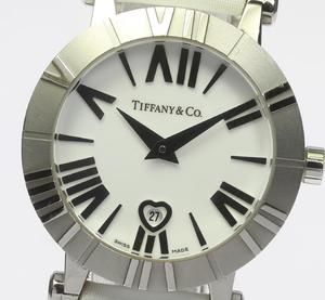 日本直邮二手手表/中古表tiffany/蒂芙尼atlas系列石英女表特价