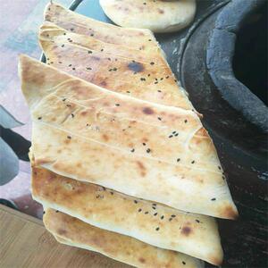 苏北特产三角饼黄烧饼手工制作炉膛烤制特色家乡饼葱油饼一份10块