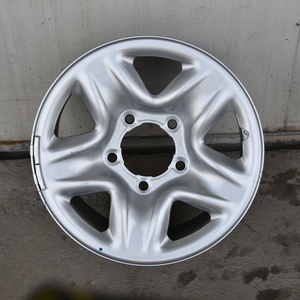 酷路泽原装17寸铁质轮毂 日本原厂产17x8j和17x7j双型号