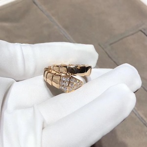 宝格丽蛇头戒指定制