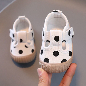 2023新款宝宝鞋子1-2岁婴儿软底帆布鞋女春秋小童布鞋学步鞋单鞋9