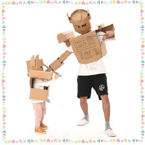 纸壳玩具机器人