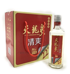 33天龙泉旗舰店天猫天龙泉22度特醇 低度酒国产粮食酒整箱瓶装酒