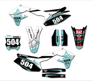 贵尊战狼风冷nc250 450 f 川崎kxf kx创意越野摩托车贴纸贴画贴花
