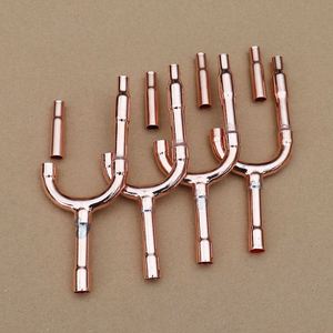 美的u型分歧管 单独小管01c 02c 03c 04c 05c中央空调r410a分支器