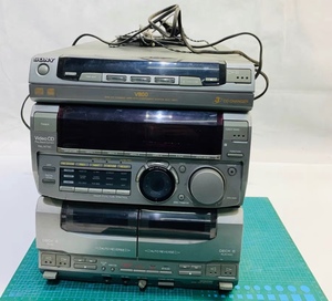 索尼组合音响有收音机功能cd三碟功能 卡带功能索尼(hcd一v800)