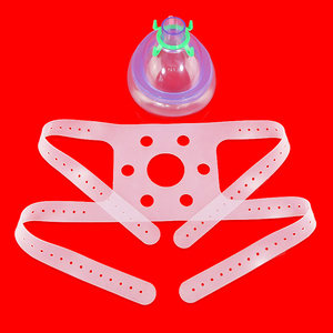 麻醉面罩固定带医用硅胶四头带天祚成人儿童通用型麻醉机呼吸配件