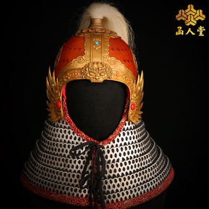 函人堂宋明代狻猊凤翅盔2021年中国甲胄民族服装舞台影视用可穿戴